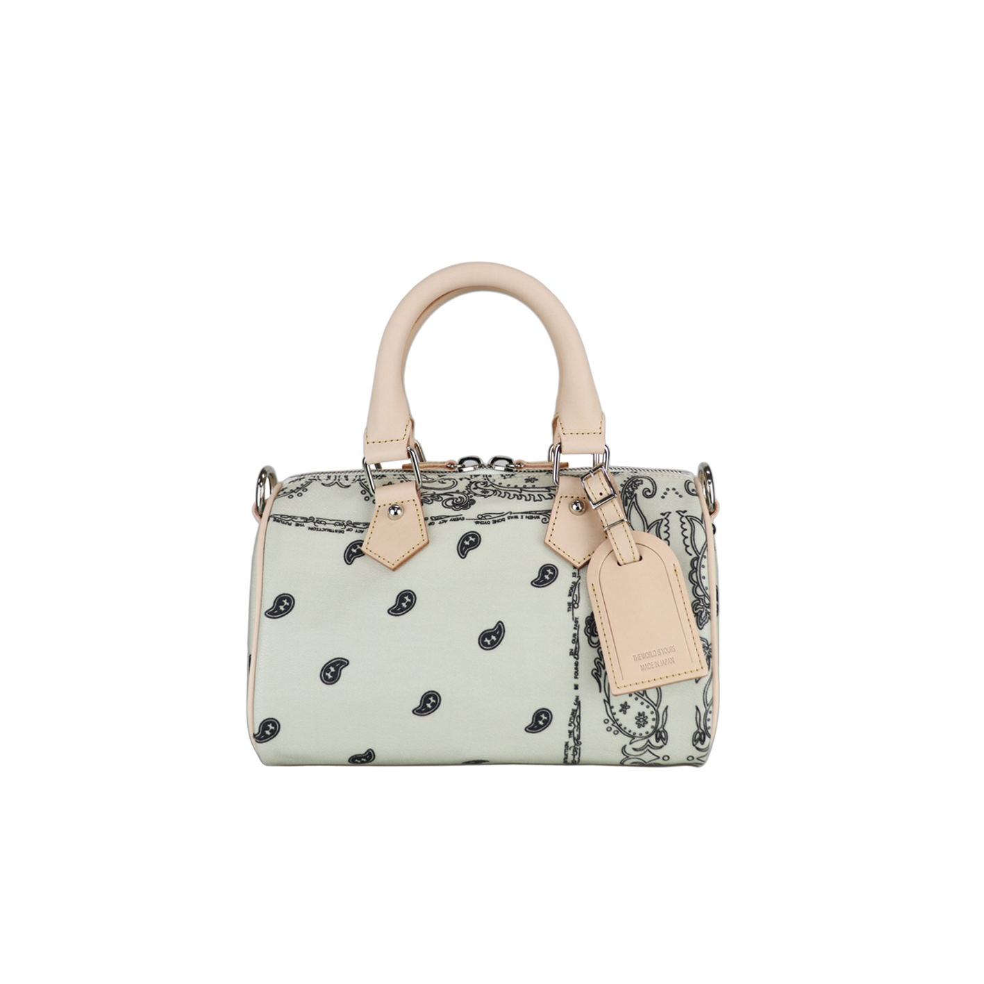 Paisley Boston Mini Bag – THE WORLD IS YOURS