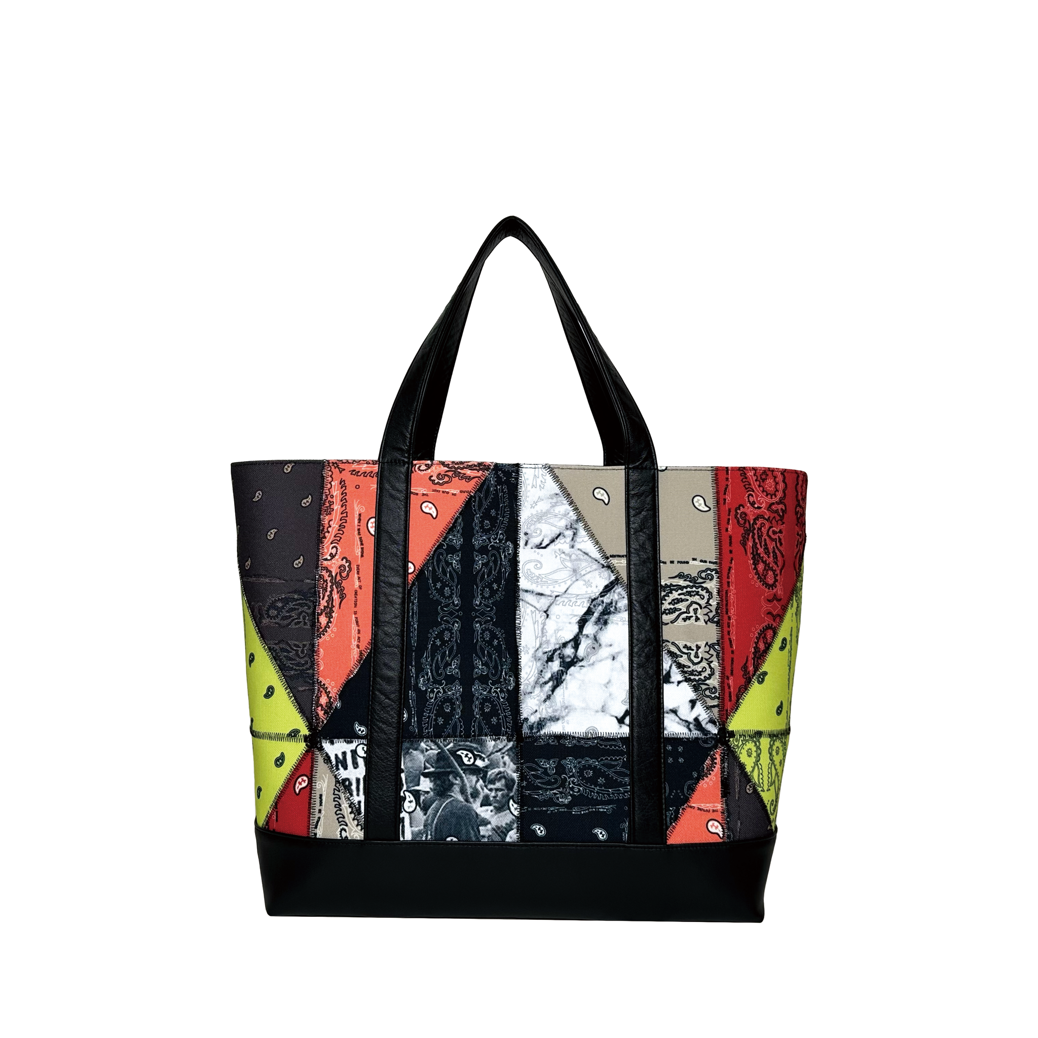 Geometric Paisley Tote Bag – THE WORLD IS YOURS
